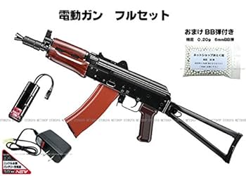 Amazon.co.jp: □フルセット□ 次世代電動ガン AKS74U フル